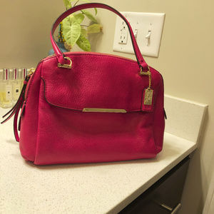 Coach Madison Satchel - Hot Pink